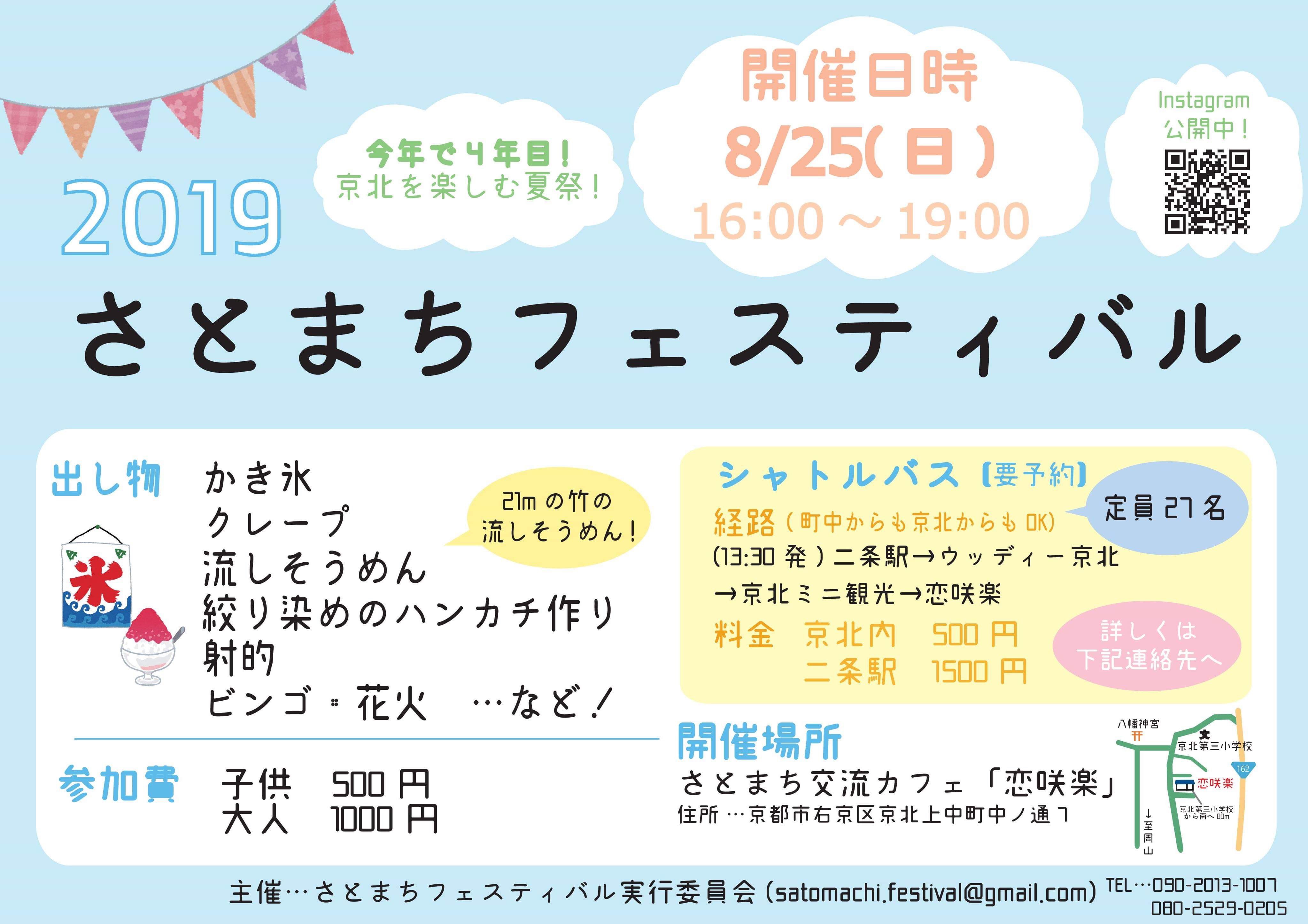 【インタビュー】さとまちフェスティバル実行委員会　　大西うてなさん