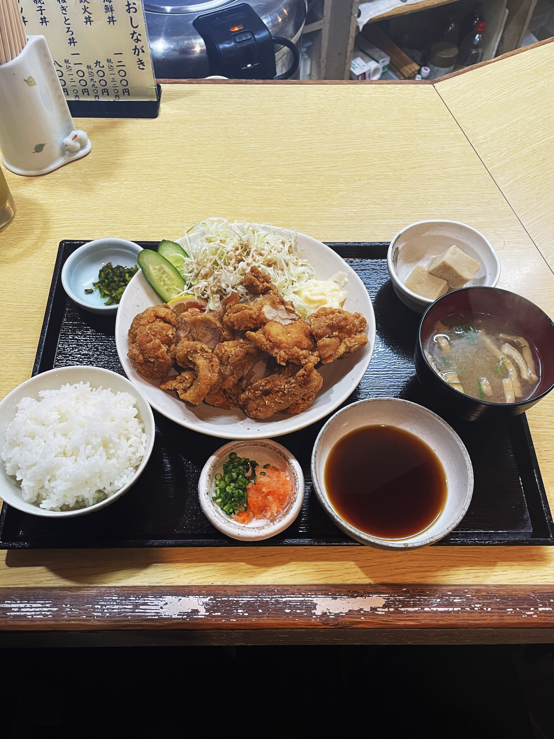 定食屋「はし本」