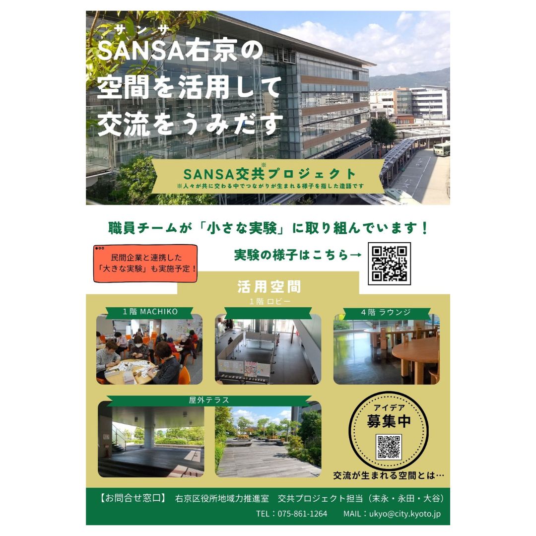 【 SANSA 交共プロジェクト 始動！ 】